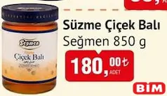 SEĞMEN SÜZME ÇİÇEK BALI 850 G